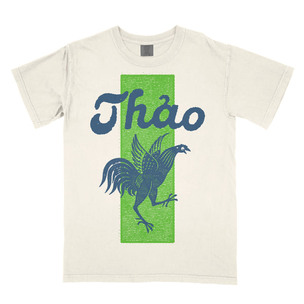 新品未使用 TAO Poodle Rooster T-Shirt 6Y Mint Poodle Tee - Lucy The Cav Creations