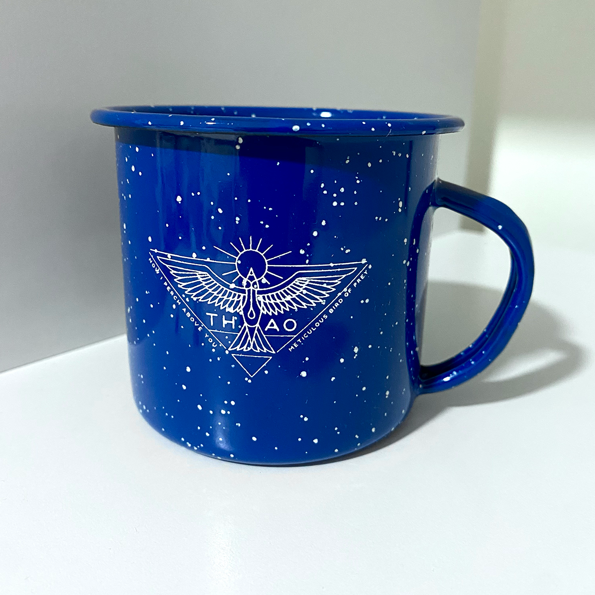 Thao & the Get Down Stay Down "Meticulous Bird of Prey" Enamel Camping Mug