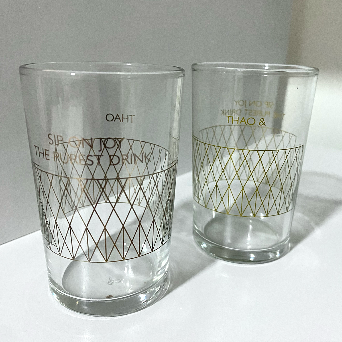 Thao & the Get Down Stay Down "Sip On Joy" Juice Glass